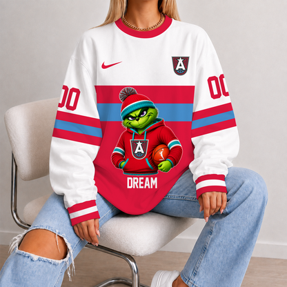 [FAN FAVORITE] NEW CUSTOMIZED WNBA01 ALD ATLANTA DREAM UNISEX SWEATSHIRT