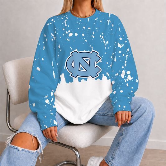 [FAN FAVORITE] NEW CUSTOMIZED NCAA MAM05 NTH NORTH CAROLINA TAR HEELS STRAPPY UNISEX SWEATSHIRT