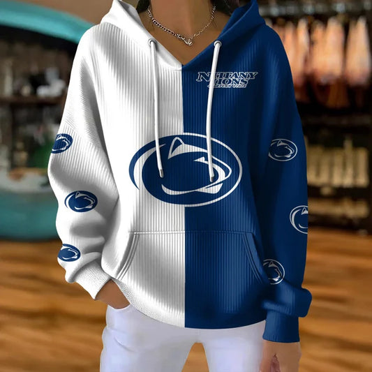 [FAN FAVORITE] NEW CUSTOMIZED NCAA CFH05 PNL PENN STATE NITTANY LIONS RIBBED HOODIE & SWEATSHIRT
