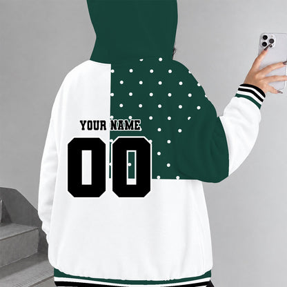 [FAN FAVORITE] NEW CUSTOMIZED NCAA MAM07 MSS MICHIGAN STATE SPARTANS STRAPPY ZIP HOODIE