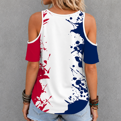 [FAN FAVORITE] NEW CUSTOMIZED NCAA MAM09 ARW ARIZONA WILDCATS CRISS CROSS V-NECK TOP