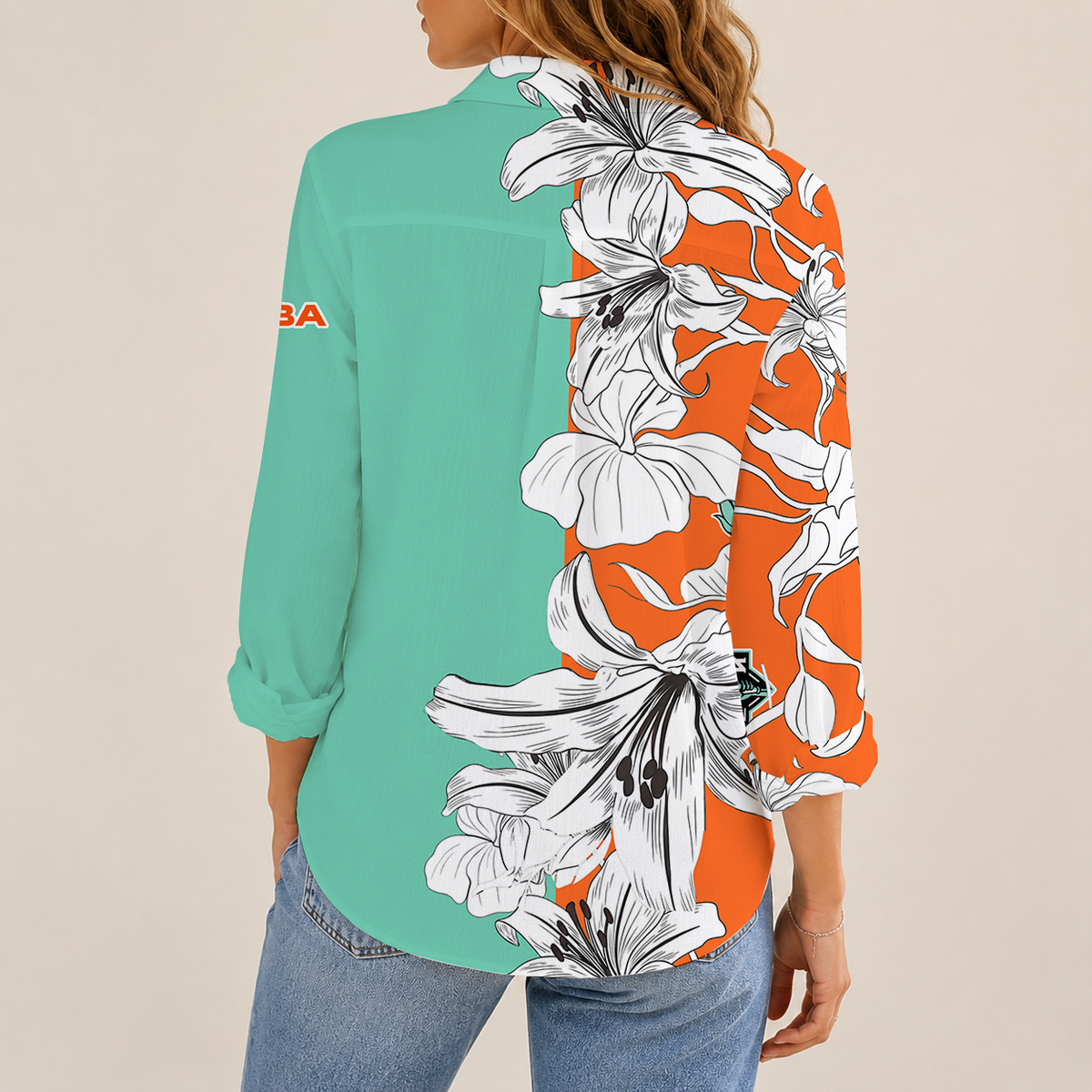 [FAN FAVORITE] NEW CUSTOMIZED WNBA10 NYL NEW YORK LIBERTY WOMEN CASUAL SHIRT