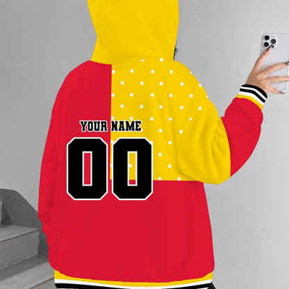 [FAN FAVORITE] NEW CUSTOMIZED NCAA MAM11 MLT MARYLAND TERRAPINS STRAPPY ZIP HOODIE