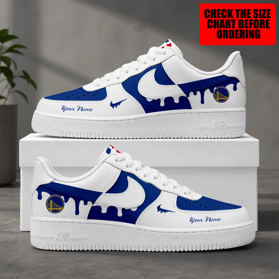 [HOT DEAL] NEW CUSTOMIZED NBA12 GSW GOLDEN STATE WARRIORS AF1 SHOES
