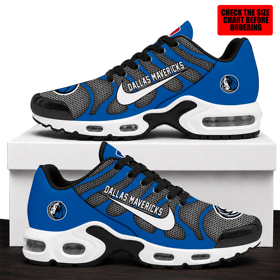 [HOT DEAL] NEW CUSTOMIZED NBA18 DMA DALLAS MAVERICKS AIR MAX PLUS SNEAKERS