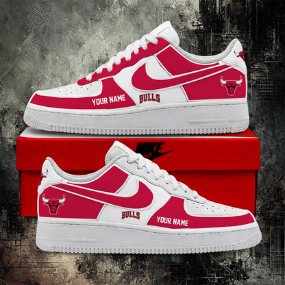 [HOT DEAL] NEW CUSTOMIZED NBA19 CBU CHICAGO BULLS AF1 SHOES
