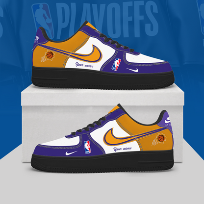 [HOT DEAL] NEW CUSTOMIZED NBA21 PSU PHOENIX SUNS AF1 SHOES