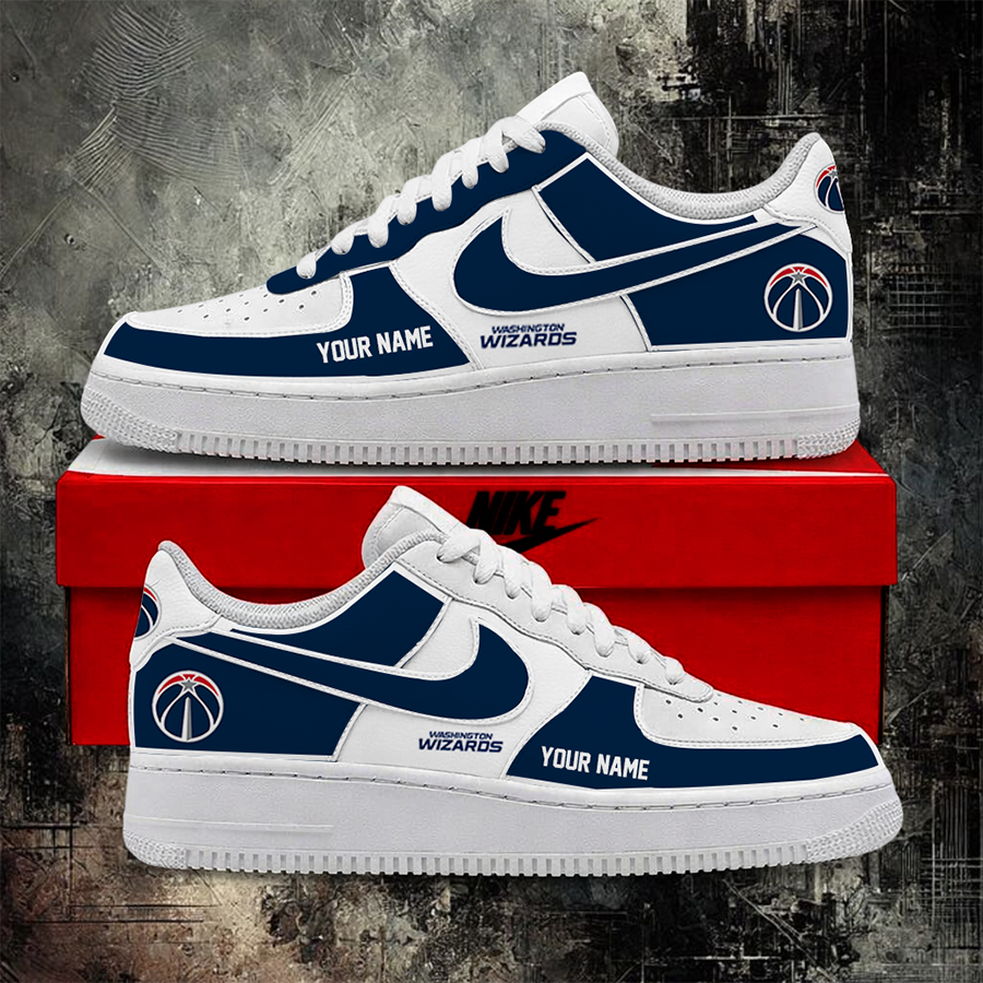 [HOT DEAL] NEW CUSTOMIZED NBA28 WWI WASHINGTON WIZARDS AF1 SHOES