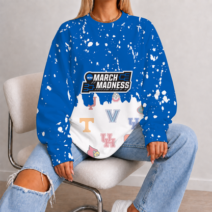 [FAN FAVORITE] NEW CUSTOMIZED NCAA MAM32 BKM ALL TEAMS STRAPPY UNISEX SWEATSHIRT