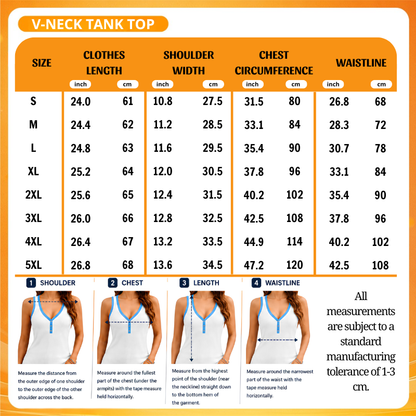 [FAN FAVORITE] NEW CUSTOMIZED NCAA CFH01 NTH NORTH CAROLINA TAR HEELS WOMEN'S V-NECK TANK TOP