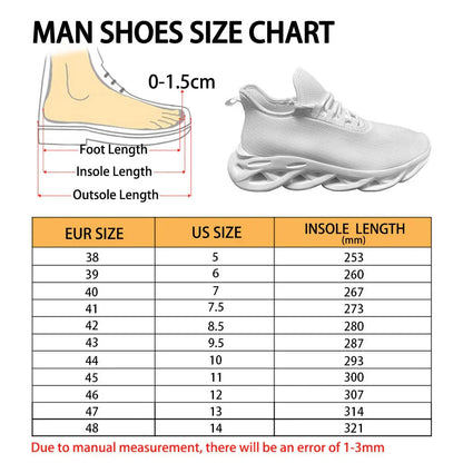 [FAN FAVORITE] NEW CUSTOMIZED NCAA CFH02 MLT MARYLAND TERRAPINS UNISEX CLUNKY SNEAKERS