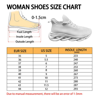 [FAN FAVORITE] NEW CUSTOMIZED NCAA CFH04 IWH IOWA HAWKEYES UNISEX CLUNKY SNEAKERS
